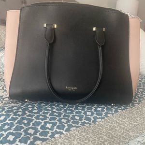 Kate Spade Navy blue and pink purse